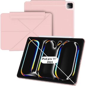 Magnetic Case for iPad 10th Generation: Slim Multi - Angle Stand Protective iPad 10 Gen Cover with Pencil Holder and Auto Wake Sleep for iPad 10.9 inch 2022 (Black)