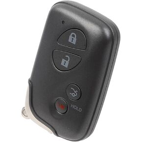 Dasbecan Key Fob Remote Compatible with Lexus GS350 Lexus GS430 GS460 GS450h LS460 LS600h IS250 IS350 ES350 GS300 Replaces 89904-30270 89904-50380 4 Button Keyless Entry Remote Control FCC ID HYQ14AAB