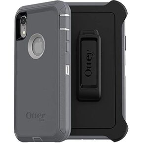 حافظة ACSA Premium لهاتف iPhone Xs Max OtterBox Defender Series - لهاتف iPhone Xs Max (رمادي أبيض)
