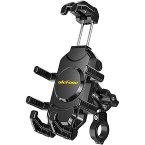 Ulefone Armor Mount Pro (AM02) Phone Mount for Bicycle, Motorcycle,Scooter, for Phones from 6.1" - 7.2", max. 1.22" Thickness