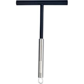 Restaurantware-German Standard Crepe Spreader, 1 T Shape Crepe Maker - Dishwashable, Evenly Spreads Batter, Black Nylon Crepe Batter Spreader With Stainless Steel Handle, Ideal For Kitchen, Bakery