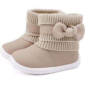 BMCiTYBM Baby Girls Boys Boots High Top First Walking Shoes
