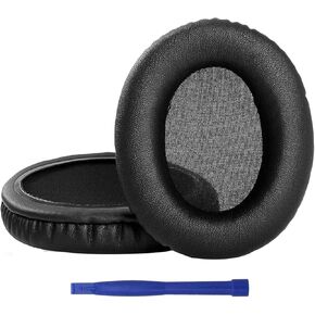 Cloud Stinger Earpads, Replacement Leather Ear Pads Cups Foam Cushions Cover Earmuffs for Kingston HyperX Cloud Flight S Stinger 7.1 Wireless Gaming Headphones