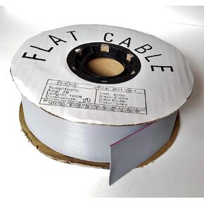 Pc Accessories - Connectors Pro 50P IDC Flat Ribbon Cable for 2.54mm 0.1" Connectors, 50 Wire, 50C 100 Feet Spool