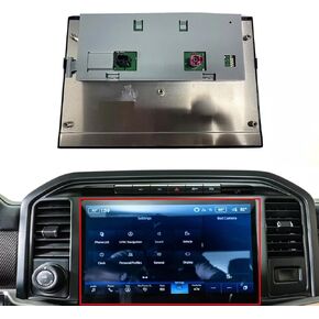 12" LCD Display with Touch Screen SYNC 4 ML3T-18B955-AF Fit for Ford F Series F-150 / Expedition/Bronco 2020 2021 2022 2023 2024 Replace NC3T-18B955-FC Digitizer Multimedia Navigation
