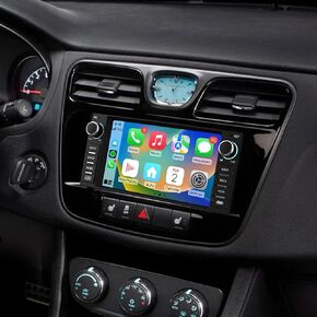 8 Core Android 13 Car Radio Stereo for Chrysler 200 Radio Upgrade 2011 2012 2013 2014, 7 Inch Touch Screen with Wireless CarPlay Android Auto Backup Camera