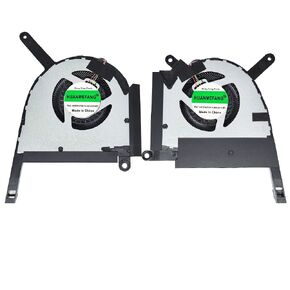 Replacement New CPU and GPU Cooling Fan for ASUS TUF Gaming F15 FX507Z FA507R Fan P/N DFS5K22B05673J DFS5L32G16486J DC5V 0.5A
