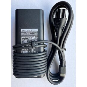 Original Replacement for Dell 65W USB Type C AC Adapter for P/N: WMDHR, CJG9W, T3JDJ, 723JG, LA65NM190, HA65NM190, HKA65NM200. Compatible with Dell XPS 12,XPS 13 9320 9305 9310 9315 2in1.