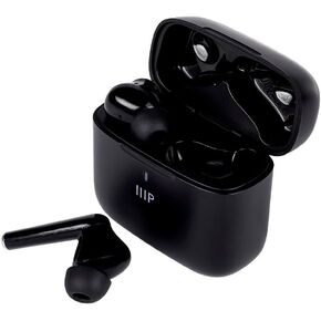 Monoprice Horizon ANC True Wireless Earphones with ANC, Qualcomm QCC3040 Bluetooth 5.2, 4 Mics, CVC 8.0, Adaptive aptX, AAC, Gaming Low Latency Mode, Sweatproof, Charging Case