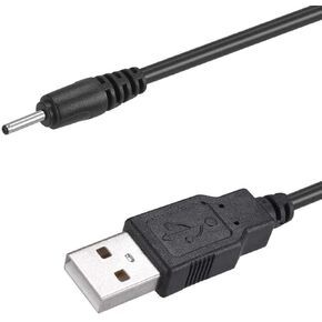 NEORTX USB to DC 2.0mm Cable 3.3ft, USB 2.0 Type A Male to DC 2.0mm x 0.6mm 5 Volt DC Jack Power Adapter Connector Charging Cable