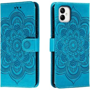 for Samsung Galaxy A05 Case Wallet with Card Holder Kickstand Magnetic Soft Leather Flip Fold Case for Samsung A05 Cover (Purple) in Kuwait