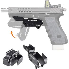 Stinger Tactical Trigger Guard Holster, Concealment System, Minimalist Concealed Carry Gun Holster, Clip & Quick Draw, Flip to Open, IWB Inside The Waistband Conceal Carry