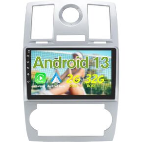 Car Radio Stereo 9 inch Andriod 13 for Chrysler 300C 2004-2011