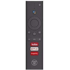 Authentic Genuine Westinghouse 4K Smart LED LCD Ultra HD Android Smart TV Remote Control for WG43UX4100, WG50UX4100, WG55UX4100, WG65UX4100 Original Black (Renewed)