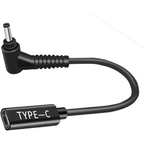 5.5 x 2.5 mm Type C Male to Female Adapter, 12V 5V 20V DC Adapter 5.5 x2.5mm Made for Ultrabooks, Asus Zenbook, Security Cameras, Router, Retro Gaming Consoles, Car Refrigerator