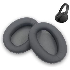 WH-CH710N Ear Pad Repair Ear Pad Replacement Accessories Compatible with Sony WH-CH710N Headphones (Titanium Gray/Protein Leather)