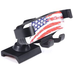 CHEAYAR Car Phone Holder Compatible with Tacoma 2015-2023, Car Phone Mount Tacoma, for All Mobile Phones, American Flag Design Phone Mount Dash Clip, Dash Panel Cell Phone Holder