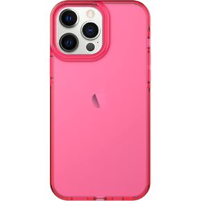ArtsEvo Shockproof Clear Design for iPhone 13 Pro Case, Certified 6.6ft Drop Protection, Raised Edges Protect Camera and Screen, Pink
