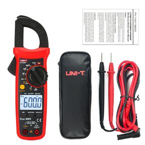 UNI-T UT202R Portable Multimeter Automatic Range True RMS Clamp Meter with LCD Display