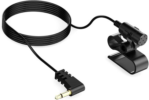 Car Microphone Assembly Mic with 3.5mm Jack for Alpine Kenwood Boss JVC Sony Vehicle Head Unit Enabled Audio Radio DVD Stereo in Saudi Arabia