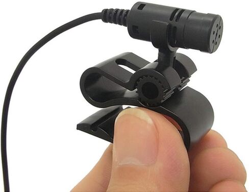 Car Microphone Assembly Mic with 3.5mm Jack for Alpine Kenwood Boss JVC Sony Vehicle Head Unit Enabled Audio Radio DVD Stereo in Saudi Arabia