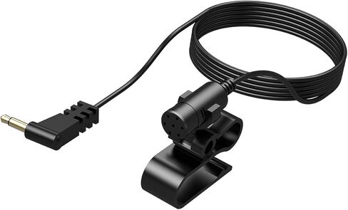 Car Microphone Assembly Mic with 3.5mm Jack for Alpine Kenwood Boss JVC Sony Vehicle Head Unit Enabled Audio Radio DVD Stereo in Saudi Arabia