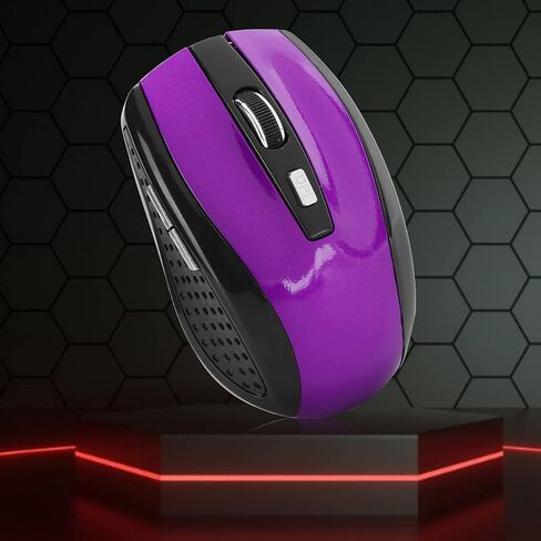 ملحقات الألعاب الضوئية للكمبيوتر المحمول الماوس مع DPI قابل للتعديل 250 هرتز 2.4 جيجا تردد التنقل الصامت تصميم الحركة الدقيقة خفيف الوزن ومحمول() in Kuwait