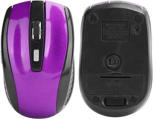 ملحقات الألعاب الضوئية للكمبيوتر المحمول الماوس مع DPI قابل للتعديل 250 هرتز 2.4 جيجا تردد التنقل الصامت تصميم الحركة الدقيقة خفيف الوزن ومحمول() in Kuwait