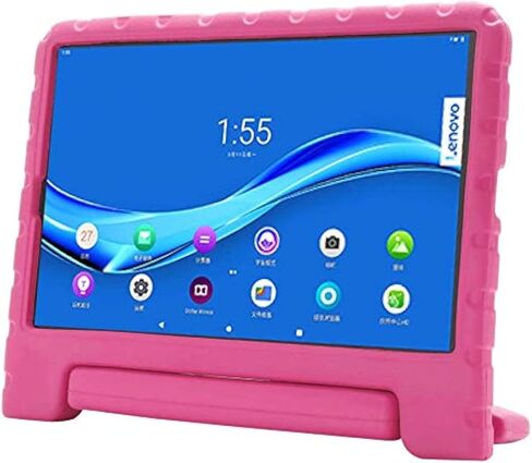 Kid Friendly Case Compatible for Lenovo Tab M10 Plus (TB-X606F) 10.3" FHD Android Tablet Shockproof Ultra Light Weight Convertible Handle Stand Cover (Blue) in Saudi Arabia