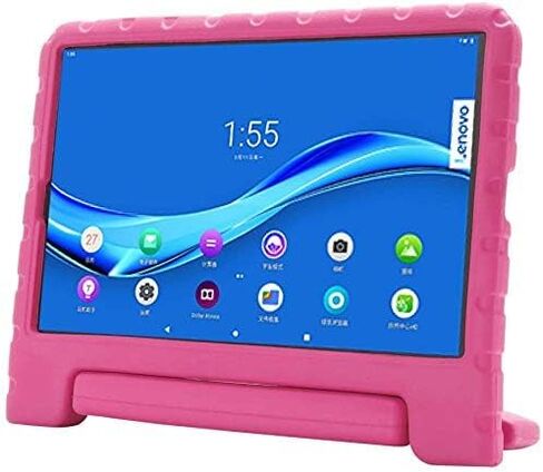 Kid Friendly Case Compatible for Lenovo Tab M10 Plus (TB-X606F) 10.3" FHD Android Tablet Shockproof Ultra Light Weight Convertible Handle Stand Cover (Blue) in Saudi Arabia