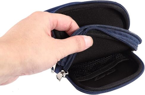 Cell Phone Belt Clip Bag Men Blue, Nylon Mobile Phone Waist Holster, 6.9" Waterproof Elasticity Smartphone Waist Belt Pouch phone Belt Loop Holder with Necklace Carrying Case Fanny Pack with Carabine in Kuwait