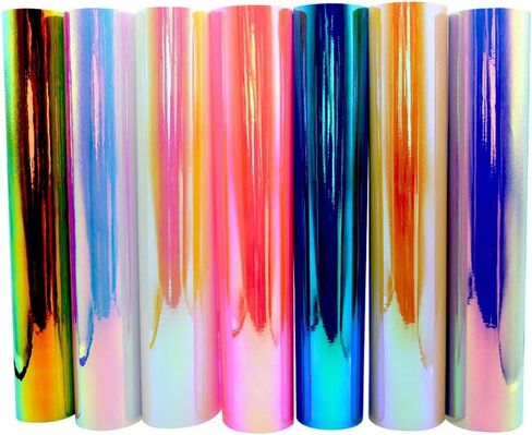 TECKWRAP Holographic Chrome Permanent Adhesive Vinyl Sheets 12" X 12" 33 Assorted Colors for Most Cutting Machines and DIY Craft Decals，Party Decoration, Sticker, Craft Cutter, Car Decal in Kuwait