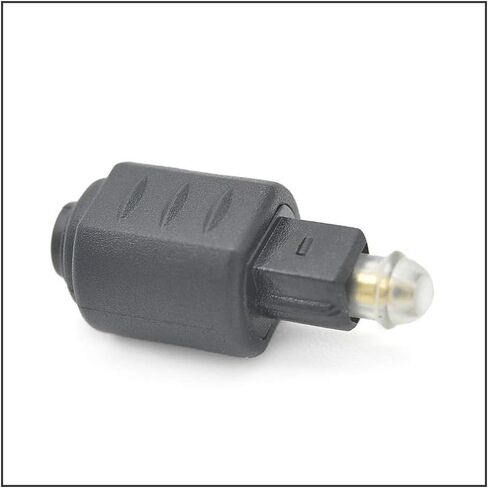 1 قطعة محول الصوت البصري 3.5 مللي متر مقبس أنثى صغير التوصيل إلى موصل كابل الذكور Toslink الرقمي in Kuwait