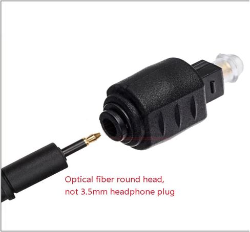 1 قطعة محول الصوت البصري 3.5 مللي متر مقبس أنثى صغير التوصيل إلى موصل كابل الذكور Toslink الرقمي in Kuwait