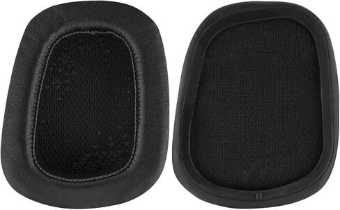 وسائد أذن بديلة من Geekria QuickFit لسماعات Logitech G533، G633، G635، G933، G935 وسائد أذن لسماعات الرأس، وسادات أذن لسماعات الرأس، وقطع إصلاح غطاء أكواب الأذن (أسود) in Saudi Arabia