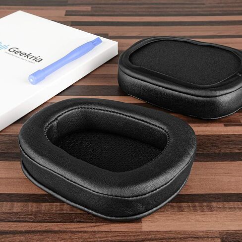 وسائد أذن بديلة من Geekria QuickFit لسماعات Logitech G533، G633، G635، G933، G935 وسائد أذن لسماعات الرأس، وسادات أذن لسماعات الرأس، وقطع إصلاح غطاء أكواب الأذن (أسود) in Saudi Arabia