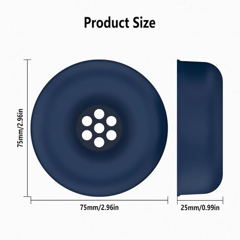 Geiomoo Silicone Earpads for JBL Tune 520BT, Replacement Ear Cover (Black) in Saudi Arabia