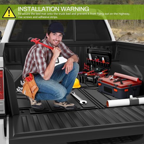 سجادات أرضية AUTOSAVER88 لسيارة Toyota Tacoma Double Cab لعام 2024، بطانات أرضية TPE تناسب جميع الأحوال الجوية، تناسب ناقل الحركة الأوتوماتيكي Tacoma 2024 باستثناء ملحقات سجاد السيارة الهجين والأمامي والخلفي، باللون الأسود in Saudi Arabia