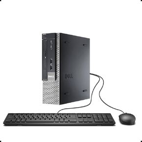DELL Optiplex 9020 Ultra Small Form Factor Business Desktop Computer, Intel Quad-Core i5-4570S up to 3.6Ghz, 8GB RAM, 500GB HDD, DVD, USB 3.0, WIFI, Windows 10 Professional (Renewed']