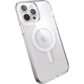 Speck iPhone 13 Pro Max Presidio Perfect Clear + MS Clear/Clear Presidio Perfect-Clear, Cover, Apple, iPhone 13 Pro Max, 17, 141750-5085, Transparent