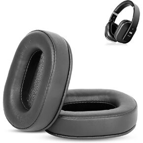 Earpads Replacement Cushion Compatible with August EP 650 EP650 Headphone Comfortable Ear Pads with Softer Leather/High Density Foam