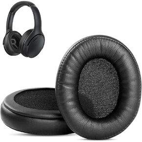 Earpads Replacement Cushion Compatible with Mpow H19 IPO Active Noise Cancelling Wireless Bluetooth 5.0 Headphones Ear Pads with Softer Protein Leather/Memory Foam
