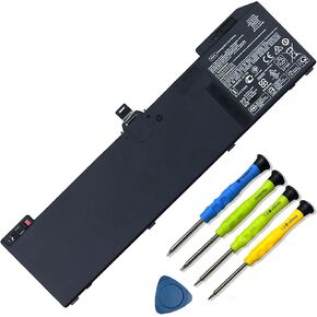 90Wh VX04XL Laptop Battery Compatible with HP ZBook 15 G5 G6 2YW99AV 2YX00AV 2ZC40EA 2ZC41EA 3AX02AV 3AX04AV 4QH14EA 5KY99AV Series HSTNN-IB8F L06302-1C1 L05766-855 15.4V 4-Cell