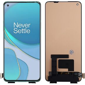 TFT Screen for Oneplus 8T 5G 8T+ Plus KB2001 KB2000 KB2003 KB2005(Black no Frame) LCD Display Touch Screen Digitizer Assembly with Repair Tools-6.55"