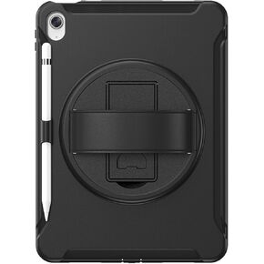 صحارى - حافظة حماية من سلسلة حزام اليد لجهاز iPad 10.9 بوصة (الجيل العاشر 2022)، أسود، (TB00278) in Kuwait