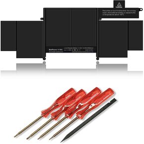 BatPower A1582 Replacement Laptop Battery for Apple Early 2015 MacBook Pro 13-inch Retina A1502 EMC 2835 Battery MacBook Pro 13" A1502 Apple A1582 Battery 74.9Wh
