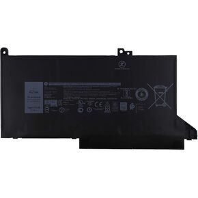DJ1J0 42Wh Replacement Battery Compatible with Latitude 12 7000 7280 7480 Series 451-BBZL PGFX4 ONFOH