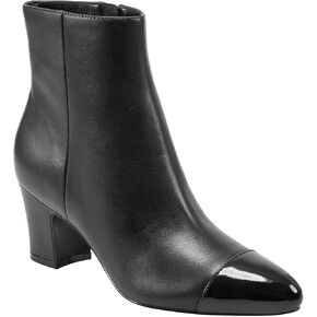 Marc Fisher LTD Women's ALEEA Ankle Boot, Light Natural/Black 110, 7 in Kuwait