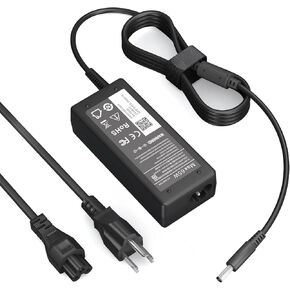 65W 4.5mm tip AC Adapter for Dell Latitude 3540 3550 3520 3440 3420 3450 3430 3320 3340 3390 Dell Laptop Charger
