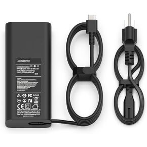 65W USB C Laptop Charger Fit for Lenovo Thinkpad/Yoga/Chromebook, HP Spectre Elitebook X360 Pavilion Envy Elite x2 Dell Acer Asus Samsung Google Computer AC Adapter Charger Type C Power Cord